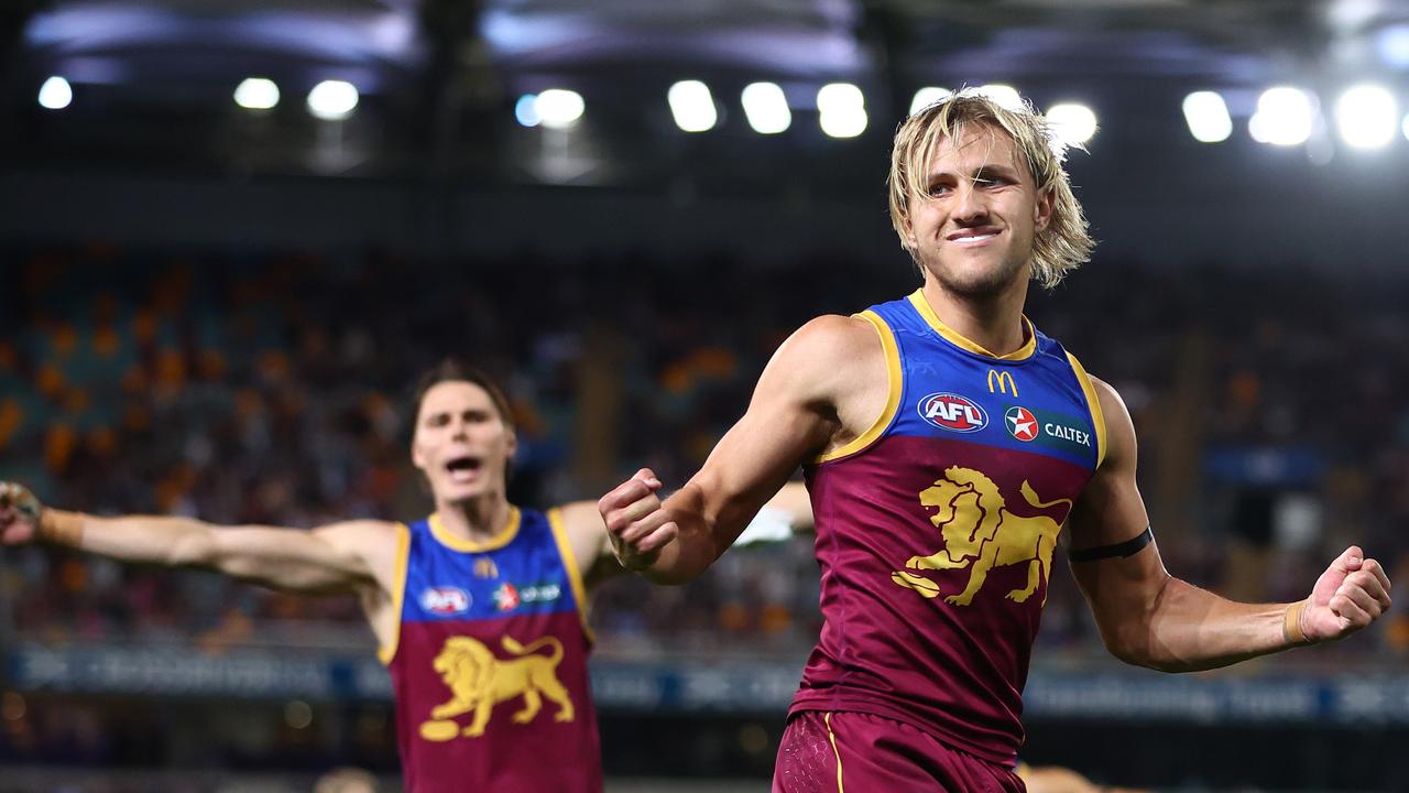The Brisbane Lions are buzzing again. (Photo by Chris Hyde/AFL Photos/via Getty Images)