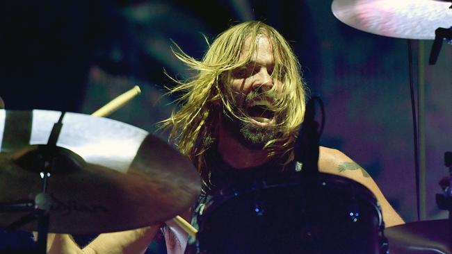 Taylor Hawkins of the Foo Fighters performs at the Intersect music festival at the Las Vegas Festival Grounds on December 7, 2019 in Las Vegas. Picture: AFP