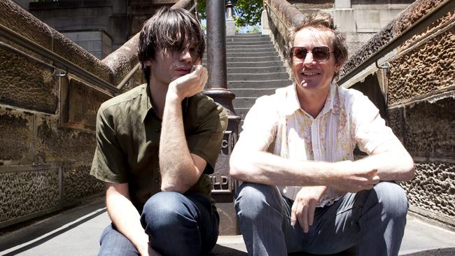 Radiohead guitarist Jonny Greenwood and ACO artistic director Richard Tognetti.