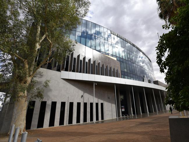 A general view of the Supreme Court of the Northern Territory in Alice Springs, Friday, December 20, 2019. (AAP Image/David Mariuz) NO ARCHIVING.