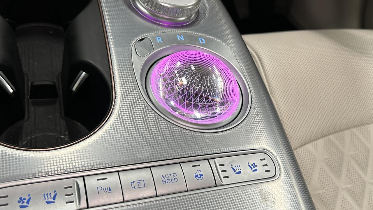 The funky “Crystal Sphere” in the Genesis GV60.