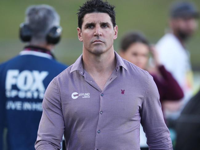 NRL 2018: Trent Barrett Manly coach quits, Matty Johns explains | news ...