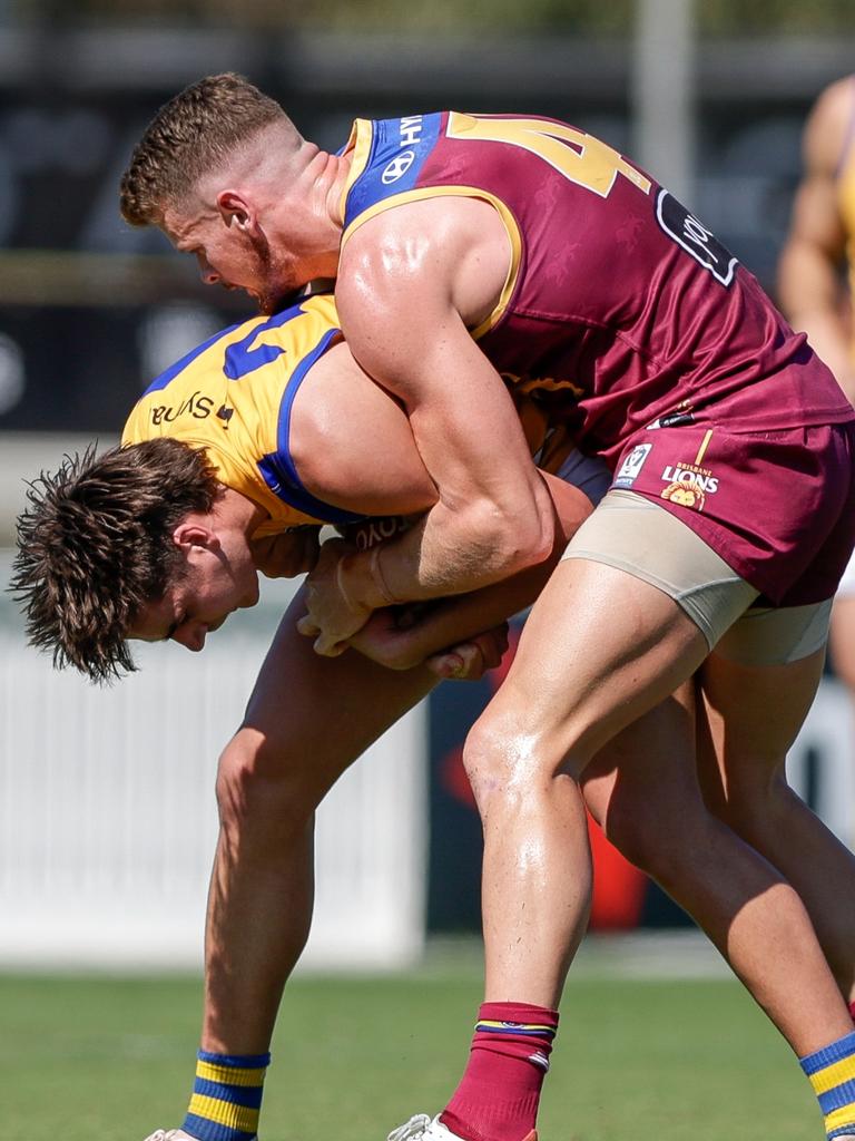 Joyce played VFL finals against Williamstown at the weekend. Picture: Russell Freeman/AFL Photos via Getty Images