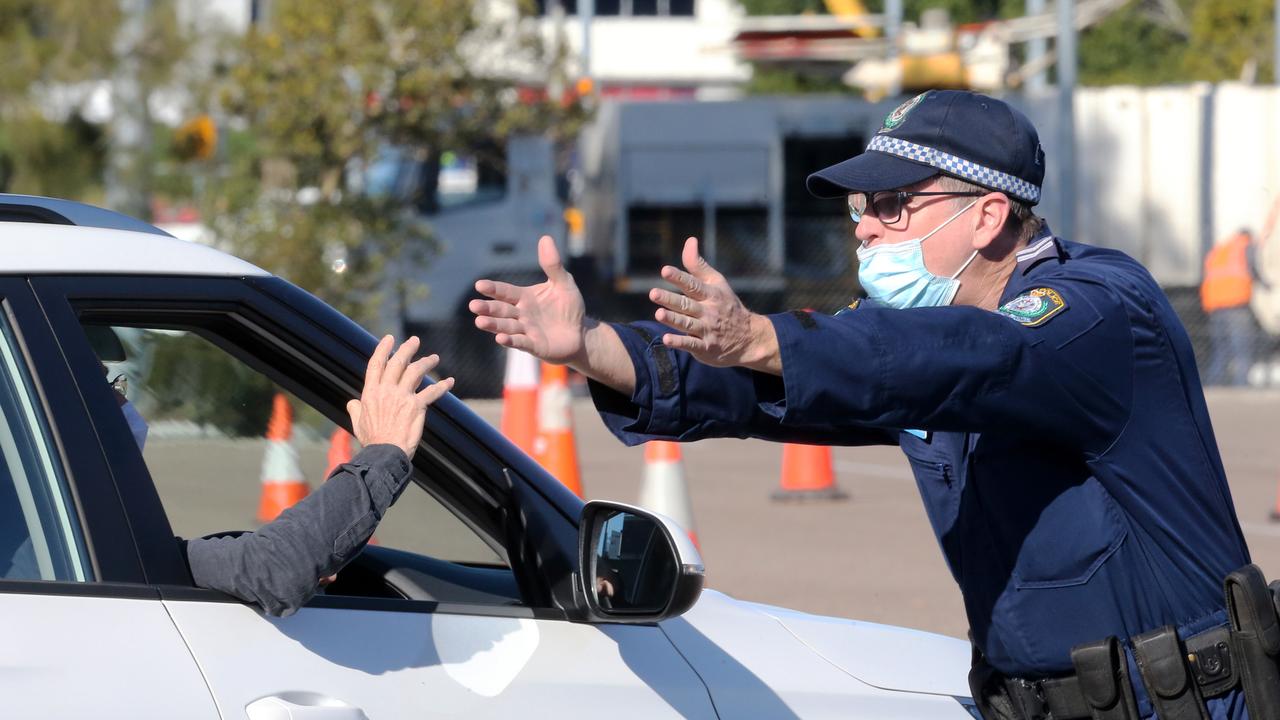 Covid-19 testing workers are facing higher levels of abuse and aggressive behaviour from the public as tempers run over. Picture: NCA NewsWire / Peter Lorimer