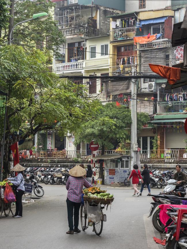 Hanoi’s old town.