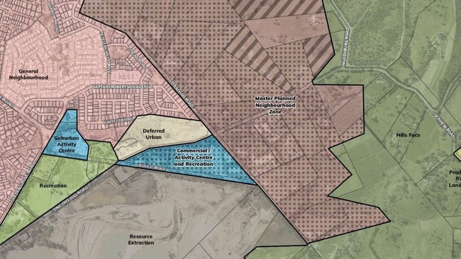 The development could see an extra 4000 people living in the suburb. Picture: Tea Tree Gully Council.