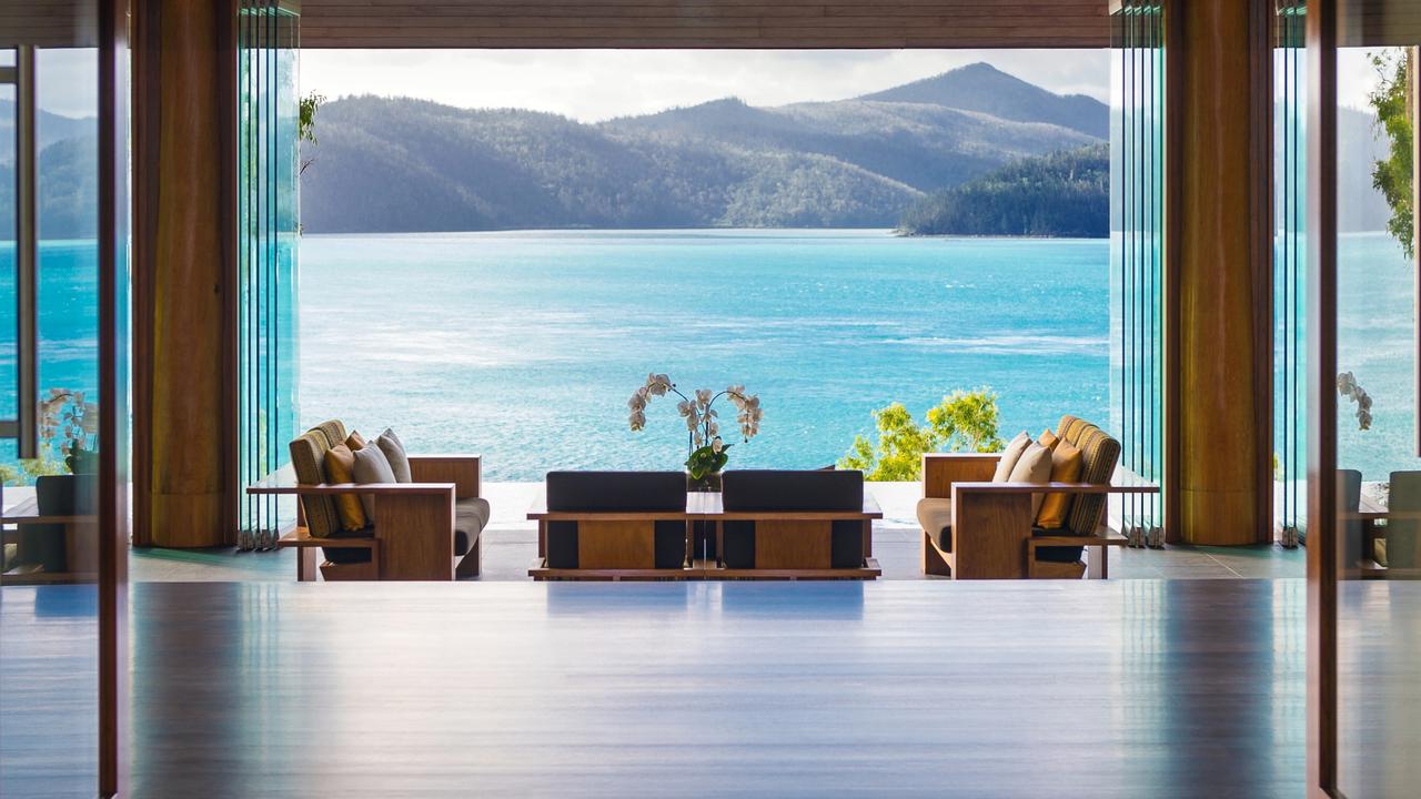 Oprah, Leonardo DiCaprio and even British chef Gordon Ramsay have all stayed at Qualia. Picture: Justin Blank Escape, Heart Island, Celeste Mitchell