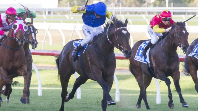 Black Heart Bart is at the top of the weights for the Stradbroke.