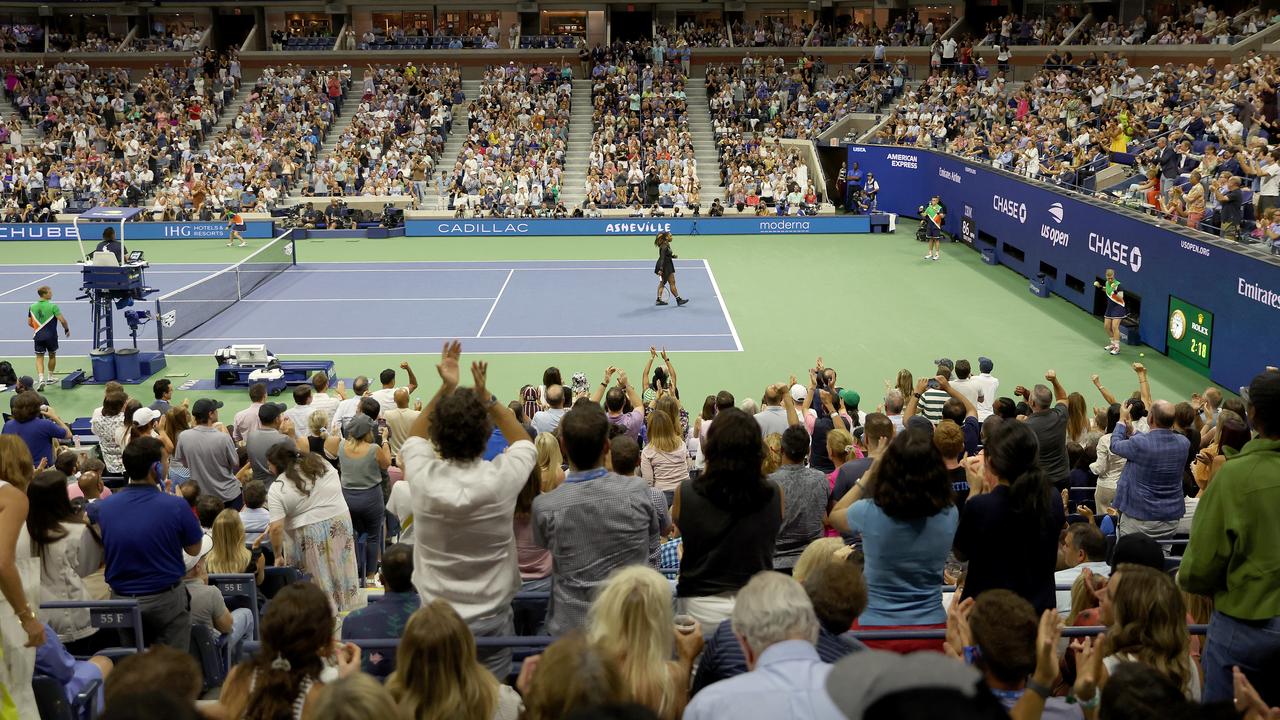 The New York crowd was behind Serena Williams. Photo by Julian Finney/Getty Images