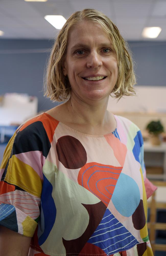 Preschool teacher Emma Churchman enjoys learning alongside her students. Picture: (A)manda Parkinson