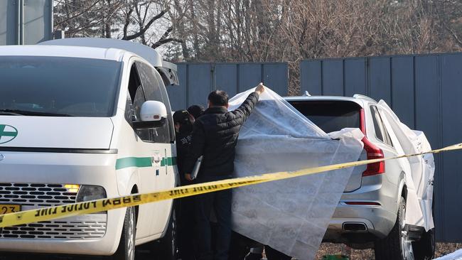 Police found the body of Sun-kyun in a car following a search after his family reported him missing. Picture: Yonhap / AFP