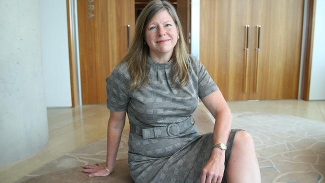 Deborah Johns, expert on foreign takeover legislation with law firm Gilbert and Tobin, photographed at their offices in Sydney. Picture: Britta Campion / The Australian