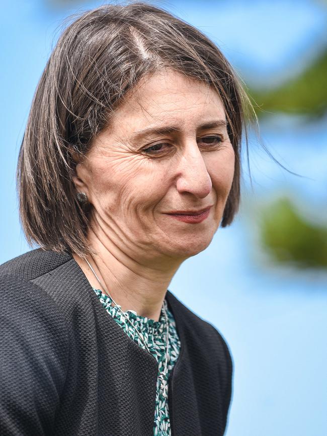 Premier Gladys Berejiklian has come up with a plan to ensure we can enjoy summer in a COVID-safe way. Picture: NCA NewsWire/Flavio Brancaleone