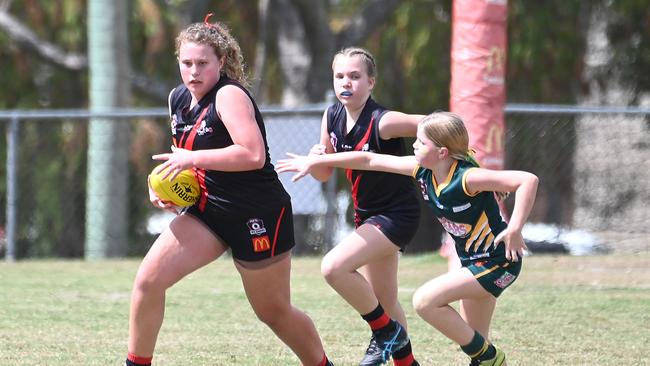 Action from Saturday's McDonaldâ€™s South East Queensland Youth Grand Finals played at Yeronga AFC. 2 September 2023. Picture, John Gass