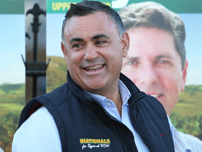 NSW Deputy Premier John Barilaro. Picture: Peter Lorimer