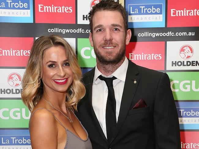 Copeland Trophy Night.  Taylor Wilson and Dane Swan. Picture: Julie Kiriacoudis