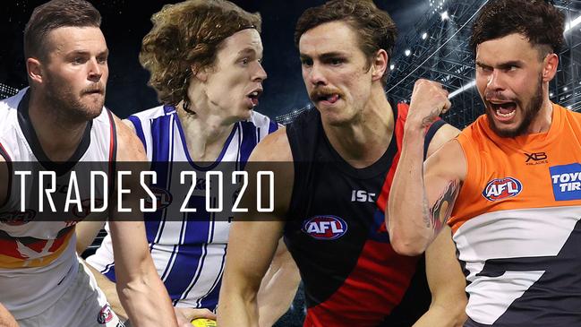 Brad Crouch, Ben Brown, Joe Daniher and Zac Williams could be on the move.