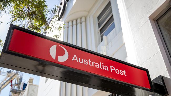 The Bank@Post scheme has been offered as an alternative to regional branches, the parliamentary inquiry has heard. Picture: NCA NewsWire / Christian Gilles