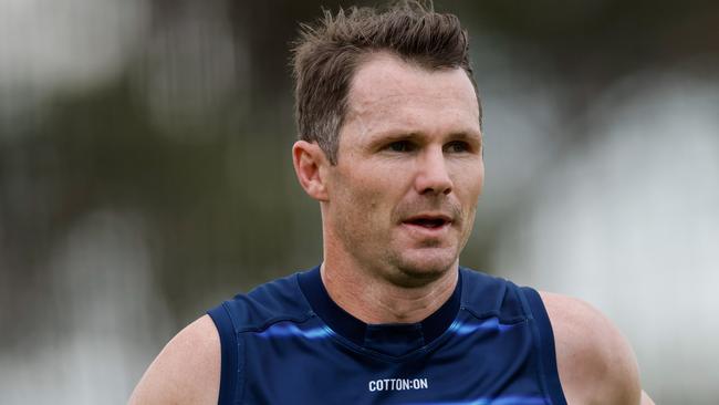 Patrick Dangerfield at training. Picture: Dylan Burns/AFL Photos via Getty Images