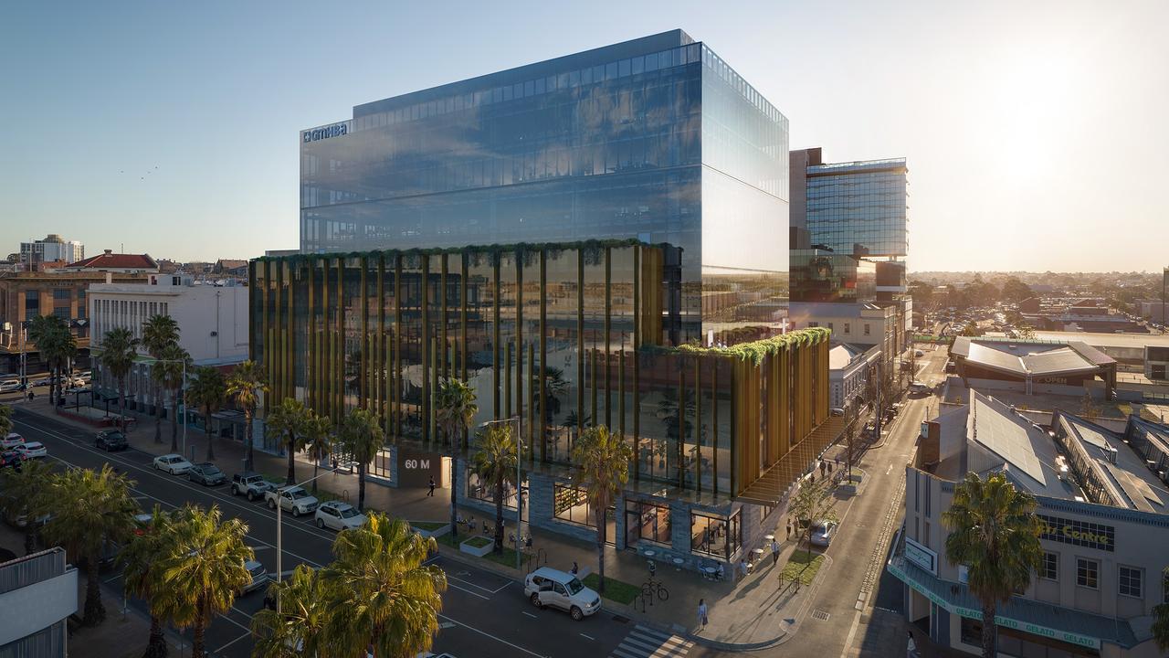 Kane Constructions was appointed as to deliver the GMHBA headquarters at 60 Moorabool St, Geelong.