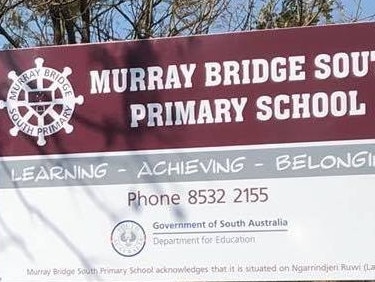 Murray Bridge South Primary School. Picture: Facebook.