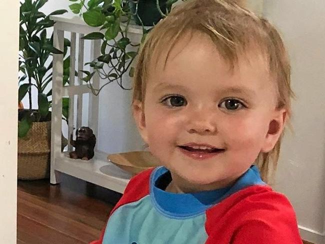 AMBER ALERT: NSW Police released this image of 22-month-old  Aria Jane Killiby who police want to locate. Picture: Contributed