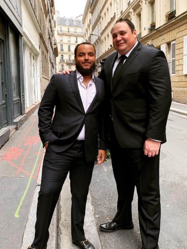 Connor (left) is also a member of the Church of Scientology. Picture: Instagram