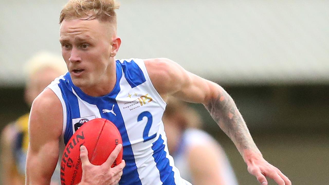 Jaidyn Stephenson has showed glimpses of form since joining the Kangaroos but needs to step up further.