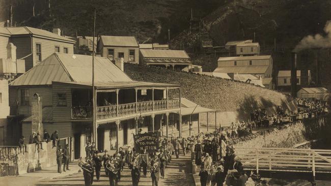 The mining township of Walhalla in its heyday.