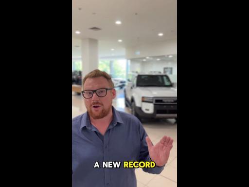 Record new car sales for Australia