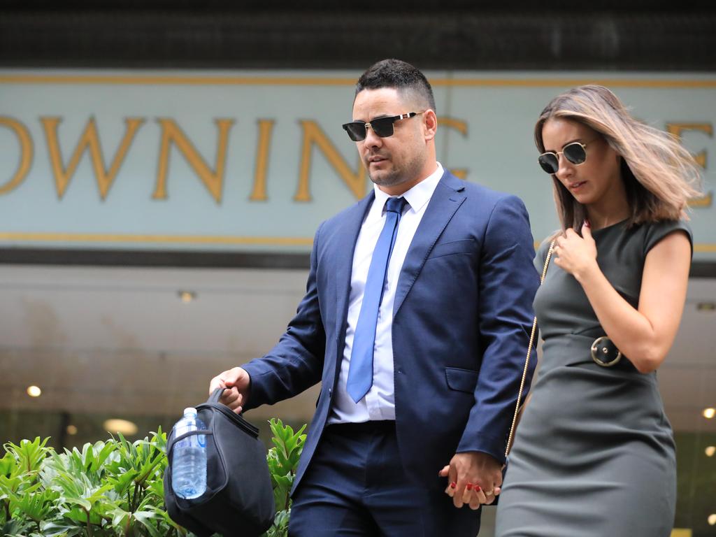 Ms Bonnici stood by Hayne during the trial. Picture: NCA NewsWire/Christian Gilles