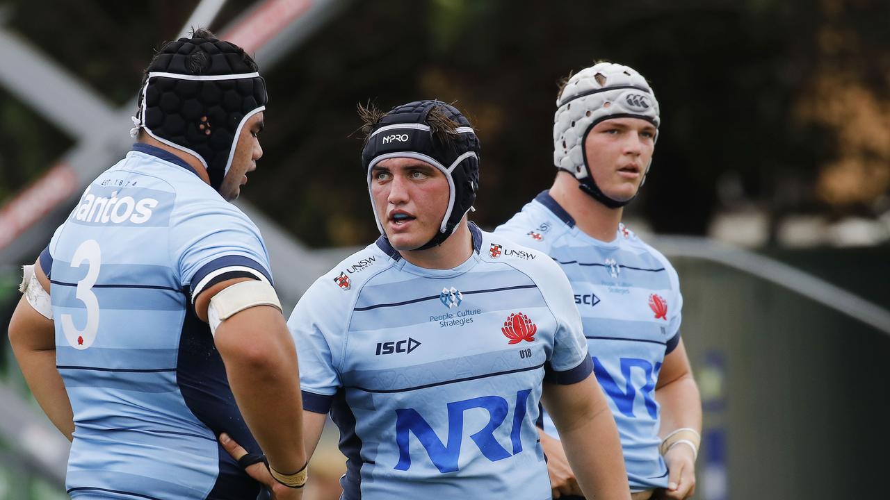 The NSW Waratahs could find no answer to the Reds in the second half. Pictires: Supplied: Karen Watson/Rugby Australia