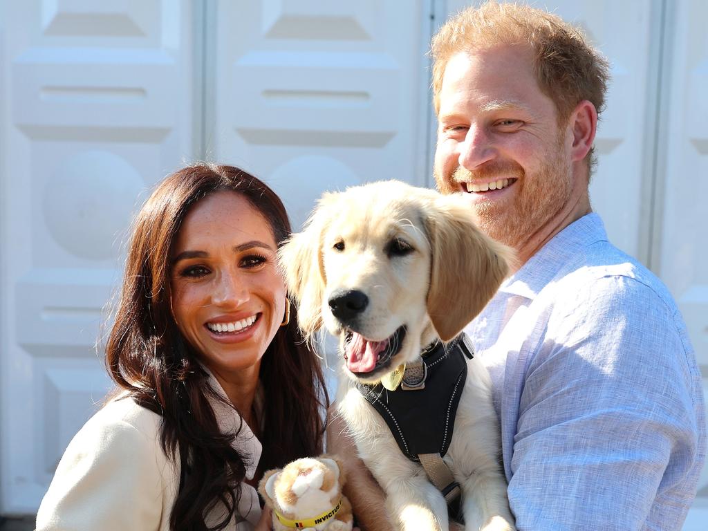 A British tabloid suggested a ‘minor royal’ had a bet on when Harry and Meghan would split, but the pair seem very happy still. Picture: Chris Jackson/Getty Images