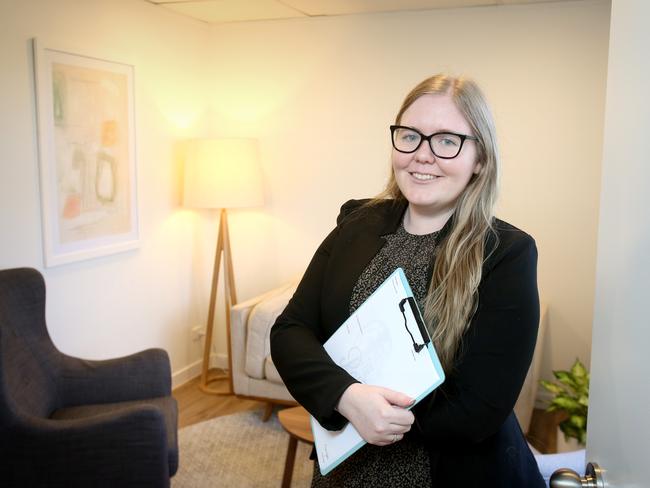 Kirstie Daken is a University of Southern Queensland psychology graduate who's  volunteering experience at Drug Arm Ipswich gave her the edge in landing a great job, Springfield, on Friday, 21st May, 2021 - Photo Steve Pohlner