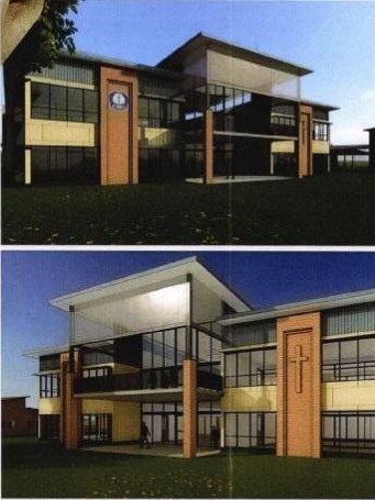 Artist's impression of the proposed $8 million STEM facility at St Mary's Catholic College in Casino. Photo: Newton Denny Chapelle