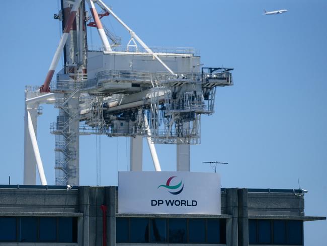 BRISBANE AUSTRALIA MONDAY JANUARY 22 2024 .Generic Photo of DP World facility at the Port of Brisbane.Picture: Glenn Campbell/NCA NewsWire