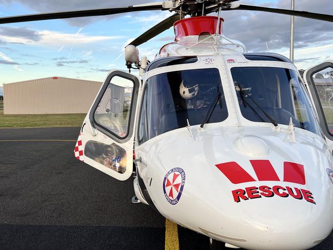 ﻿The Westpac Rescue Helicopter was tasked by New South Wales Ambulance at 600pm this afternoon to a report of a child that had been attacked by a kangaroo on a property on the outskirts of Armidale. NSW Ambulance Paramedics carried out initial treatment on scene of the 3yo female and rendezvoused with the helicopter and the Helicopter Critical Care Medical Team at Armidale Airport.