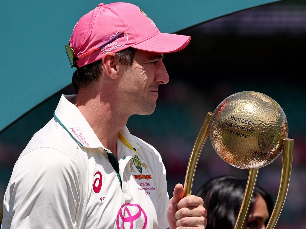Australia’s Test captain Pat Cummins is among those to support Hathurusingha. Picture: AFP