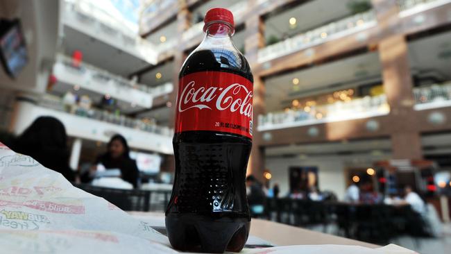 Coca-Cola Amatil doesn’t just bottle Coke, but markets a wide range of other beverages. Picture: