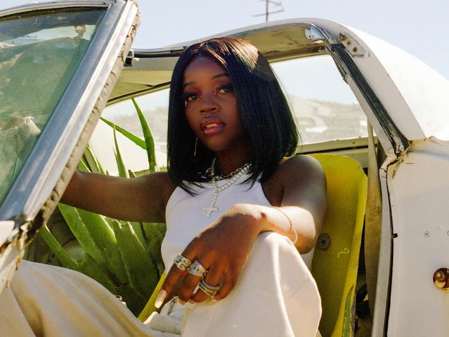 Australian rapper and pop artist Tkay Maidza.