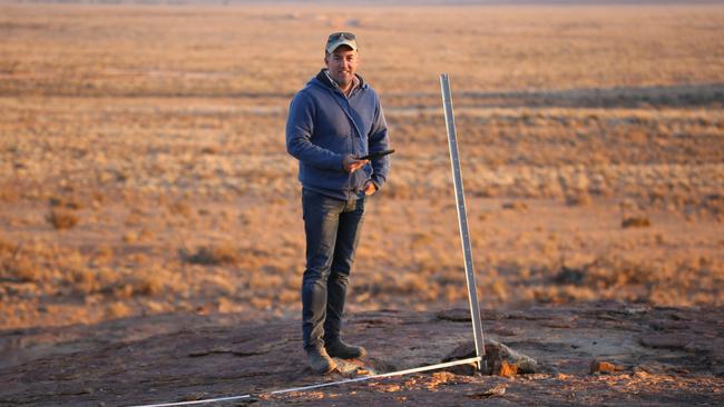 Ecologist Graeme Finlayson at Boolcoomatta Reserve. Picture: Tamara Potter