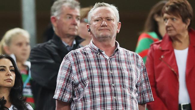 Stephen Dank was spotted in the crowd during an NRL match earlier this year. Picture: Phil Hillyard