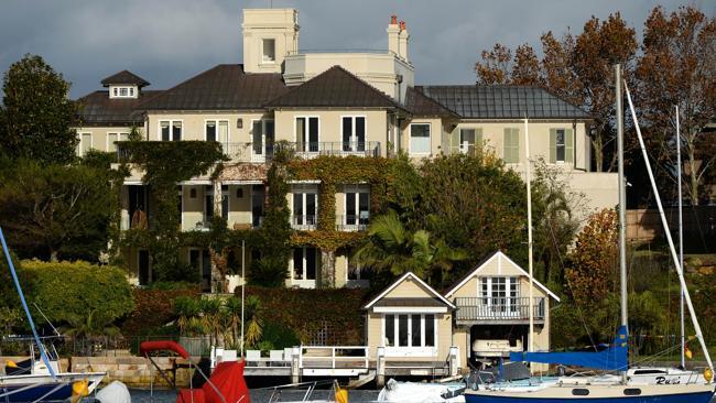 Eight-bedroom, seven-bathroom house Altona at Point Piper sold for $54 million in May. Photo: AFP.