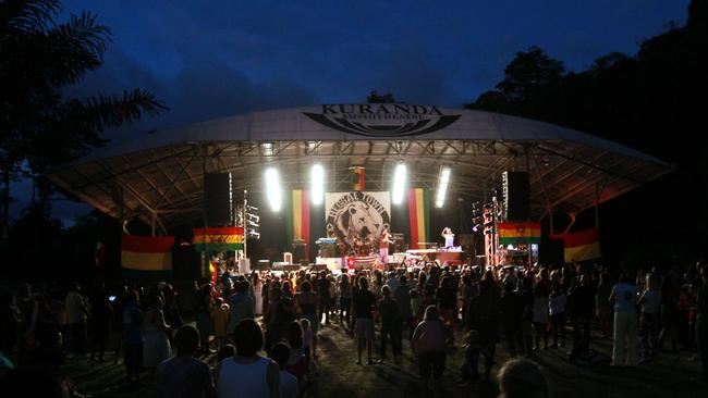 Reggaetown World Music Festival 2012 at the Kuranda Amphitheatre. Picture: Tom Lee