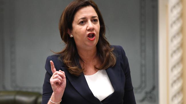 Queensland Premier Annastacia Palaszczuk. Picture: NCA NewsWire/Dan Peled