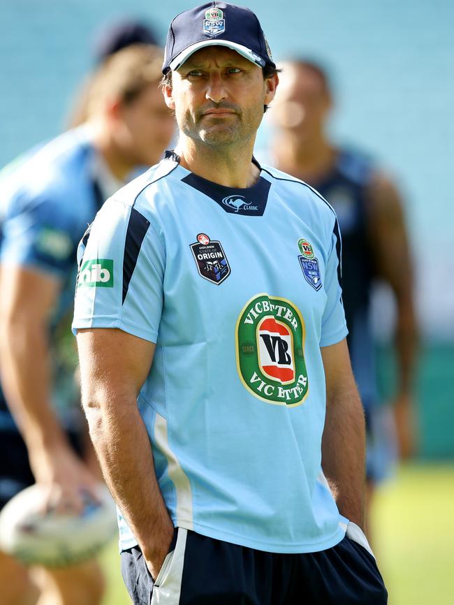 NSW coach Laurie Daley. Picture: Gregg Porteous