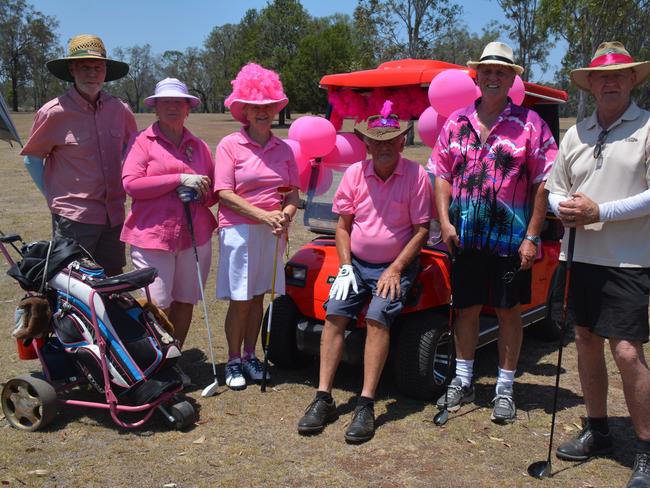 Proston’s pink charity golf day