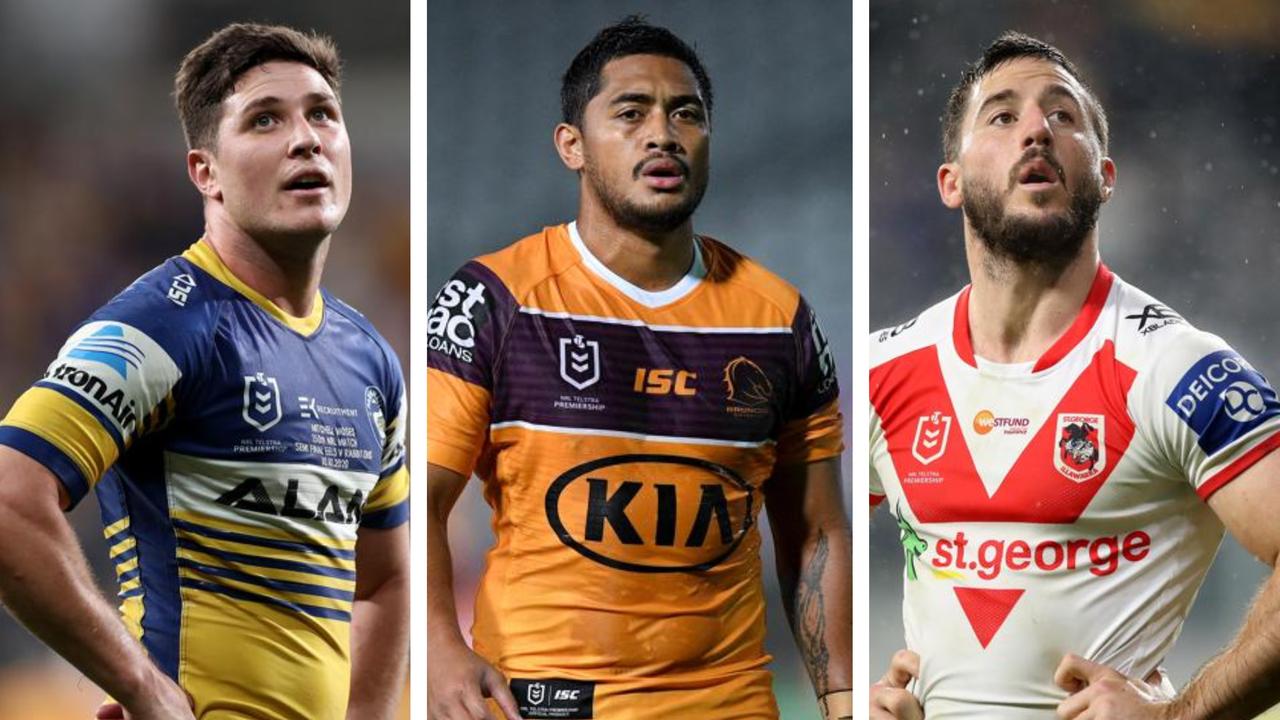The pressure is on Mitchell Moses, Anthony Milford and Ben Hunt.