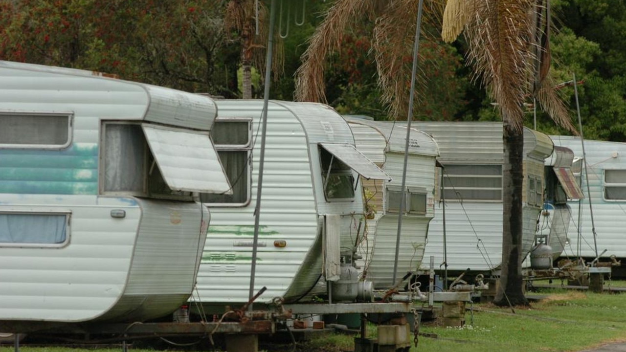 The incident happened at a caravan in Cooran.