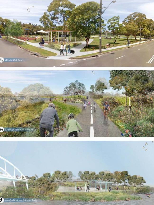 Artists' impressions from the Cook Cove development proposal.